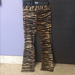 Dolce&Gabbana famous tiger print trousers.
New